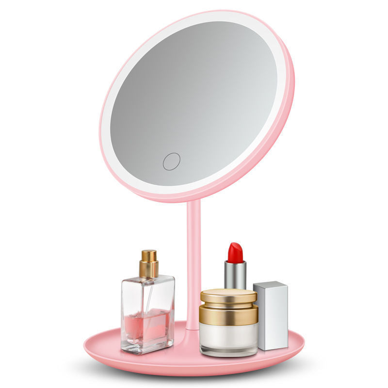 LED Compact Makeup Mirror