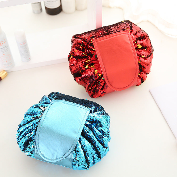 Portable Makeup Drawstring Bag