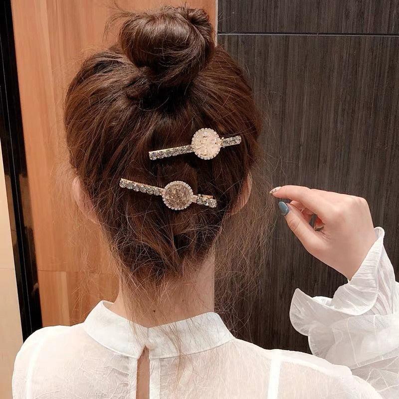 Crystal Rhinestone Hairpin