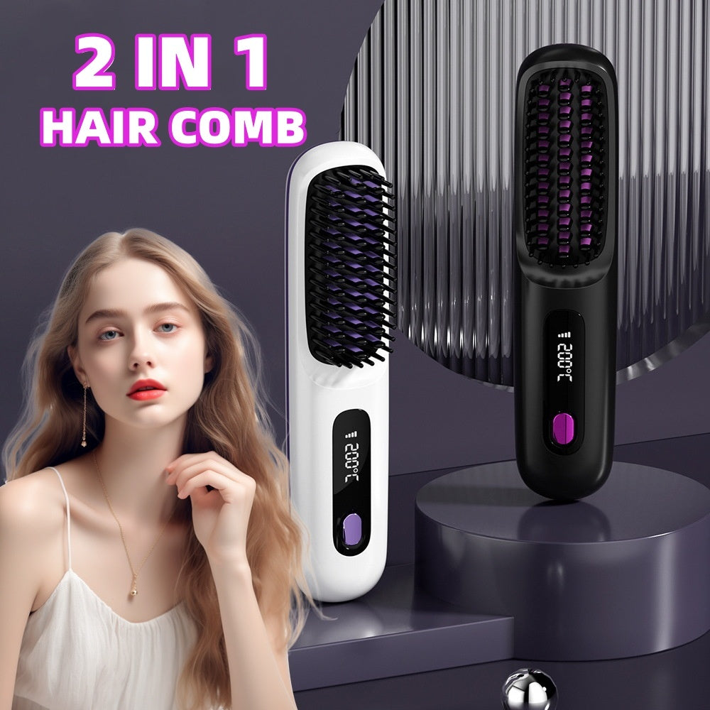 Cordless Hair Straightening Brush